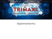 Tablet Screenshot of globaltrimax.com